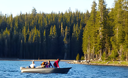 lake near Hawk's Nest
