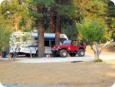 rv site at our campground